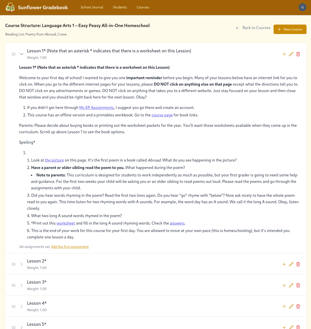 Course Builder